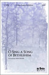 O Sing a Song of Bethlehem SATB choral sheet music cover